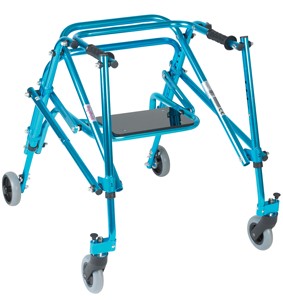 Andador Pediátrico Ajustable para Niños, Andador Plegable para Niños con Parálisis Cerebral y Necesidades Especiales, Equipo de Andador para Niños - Product Image 1