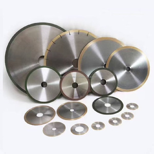 Cuchillas de corte de diamante unidas con resina 1A1 cristal de cuarzo B1A1R muela abrasiva para corte ranurado para cerámica de borosilicato - Product Image 1