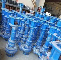 Pompe à boue verticale industrielle semi-submersible à cantilever pour applications minières, eaux usées, boues et produits chimiques