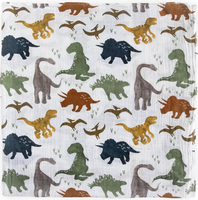 Couverture pour bébé Little Unicorn de style européen et américain, 200TC, toute saison, respirante, super douce, tricotée