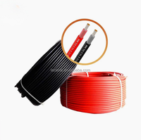 Câble solaire DC 4mm 6mm 10mm Monoconducteur Homologué pour l'Installation de Systèmes Photovoltaïques