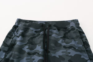 Pantaloncini da allenamento estivi con Logo personalizzato da <span class=keywords><strong>donna</strong></span> <span class=keywords><strong>bermuda</strong></span> traspiranti con vestibilità ampia e stampa leopardata mimetica da <span class=keywords><strong>donna</strong></span> - Product Image 4