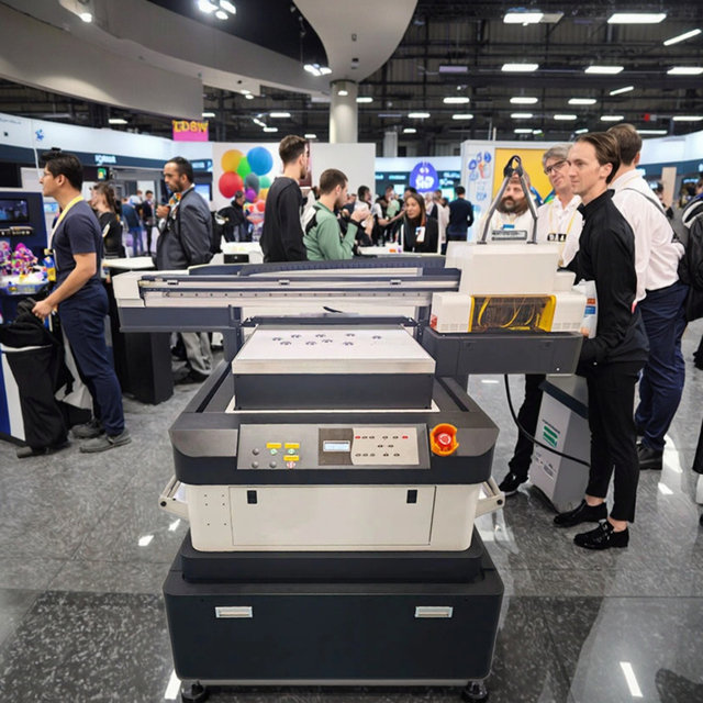 6090 UV Flatbed Printer 600x900mm Width 1000ML Ink Capacity 25-28°C Operating Environment for Long Runs
