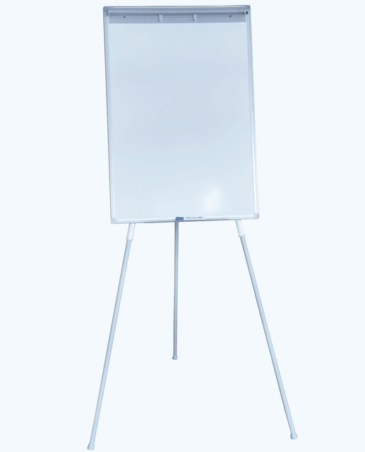 Height Adjustable Flip Chart/Magnetic Whiteboard Easel for Office or Home Writing and Display