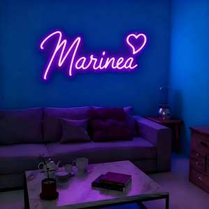 Letrero de Neón LED Personalizado para Fiestas, Decoración Navideña, Letrero Luminoso de Neón para Eventos de Año Nuevo, Dropshipping - Product Image 2