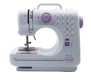 Zogifts Mini máquina de coser eléctrica piezas industriales tipo hogar Overlock peluca bordado precio Motor portátil pespunte