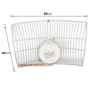 Antena parabólica de alta ganancia 2 * 30dBi V9 MIMO de largo alcance 698-6000MHz 5G 4G LTE 3G Antena de rejilla para comunicación al aire libre - Product Image 2