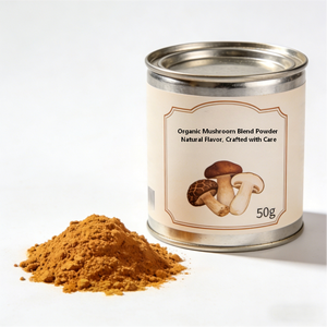 مسحوق مستخلص الفطر العضوي المكون من 10 أنواع: ريشي أحمر، تشاغا، كورديسيبس، شيتاكي، فطر عرف الأسد، فطر ذيل الديك الرومي - Product Image 2