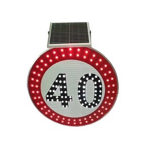 سبائك الألومنيوم تعمل بالطاقة الشمسية تصميم دائري سرعة 40 محدودة - Product Image 2