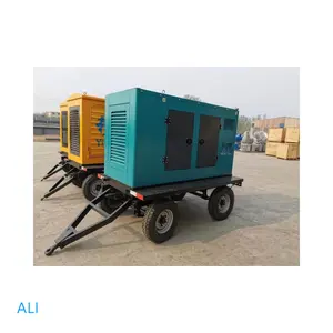 30kva 10kw generatore di carburante Diesel Brushless Ac Set di raffreddamento ad acqua 4 cilindri generatori per la casa silenzioso insonorizzato Diesel Genset