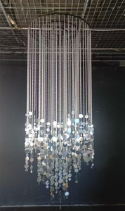 Luckygoods ZK260037 Wedding Acrylic Beads <strong>Curtains</strong> Crystal <strong>Beeds</strong> Garland Pendant Wedding Ceiling Decorations - Product Image 2