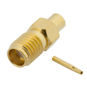 Crimp buchse der HT SSMA-Serie für RG316-Koaxialkabelanwendungen - Product Image 3