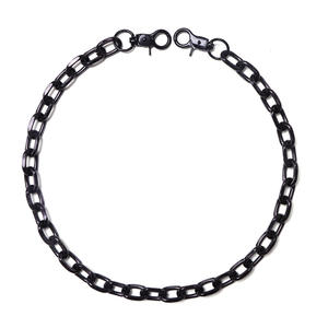 Cadena de cintura de moda estilo hip hop bicolor con diseño de discoteca, de aleación de zinc, con patchwork en blanco y negro, de una sola capa, para discoteca. - Product Image 5