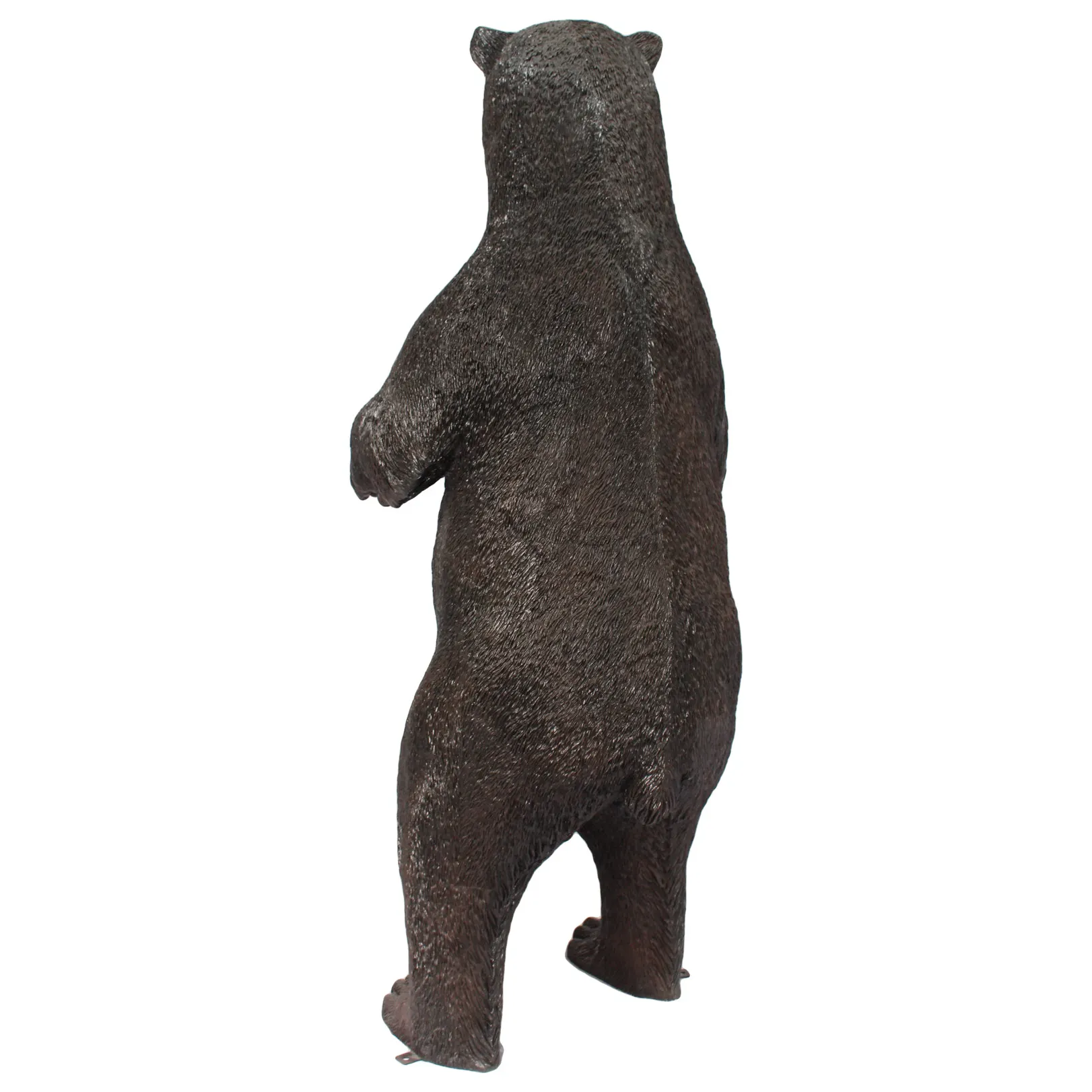 Large American Black Bear Standing Statue