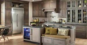 Armoires de cuisine haut de gamme personnalisables, table à manger intégrée au design minimaliste, table d'îlot extensible en pierre pour la maison - Product Image 6