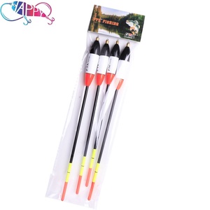 Offre Spéciale <span class=keywords><strong>FTK</strong></span> 4 pièces flotteurs en bois écologique longue portée haute flottabilité mousse poisson bouée flotteur de pêche accessoires de pêche - Product Image 5