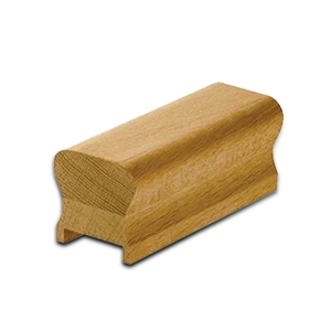 Rampe d'escalier en bois massif de qualité supérieure, différents profilés et dimensions, pour la conception d'escaliers modernes et les projets de construction sur mesure - Product Image 1