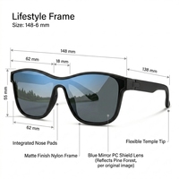 Lunettes de soleil pour activités de plein air, conduite, voyage, décontractées, été, plage, golf, pêche