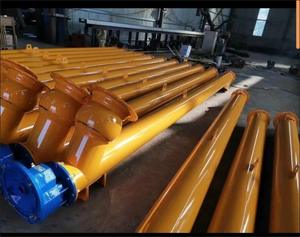 2026 Bestseller Poeder Schroeftransporteur Horizontale Transportatie Geschikt voor Bouw en Mijnbouw - Hoek Aanpasbaar - Product Image 4