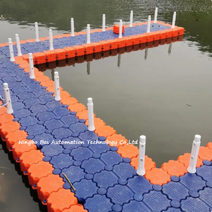 HDPE 500*400mm Marina Modular nổi <span class=keywords><strong>Dock</strong></span> nhựa phao cầu máy bay phản lực trượt tuyết nổi <span class=keywords><strong>Dock</strong></span> nền tảng - Product Image 4