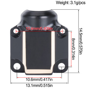 Copertura del Cambio Posteriore in Metallo per Axial 1/30 SCX30 Wrangler, Accessori di Modifica <span class=keywords><strong>e</strong></span> Aggiornamento - Product Image 3