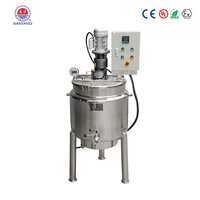 Cuve de mélange électrique en acier inoxydable personnalisée de 500L, 1000L, 5000L avec agitateur et mélangeur pour liquides et jus
