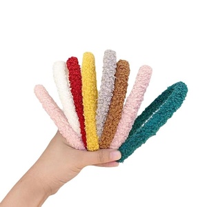 Serre-tête mignon populaire pour <span class=keywords><strong>femme</strong></span>, spécial lavage du <span class=keywords><strong>visage</strong></span>, à bord étroit, simple et fait main - Product Image 5