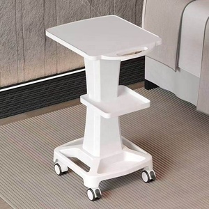 Chariot de Salon Professionnel en Plastique ABS, Chariot de Beauté Multifonctionnel à Roulettes, Mobilier de Spa Roulant pour Centre Esthétique - Product Image 1