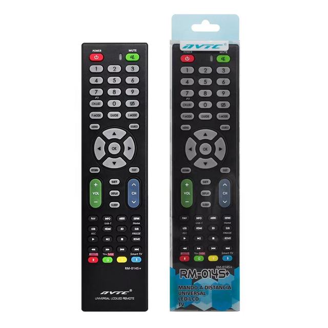 ABS Plastic Universal Smart TV Remote RM-014S+ Universal Android LCD LED TV Remote Control for Samsung LG SONY TV Using