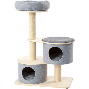 Çok katmanlı Pet tırmanma çerçeve kedi yuva entegre ev kedi evi dört mevsim evrensel kedi tırmalama sütunu - Product Image 2