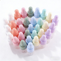 Bouteilles compte-gouttes personnalisées de 1 ml, 2 ml, 3 ml, 5 ml, flacons d'échantillons pour huiles essentielles, flacons de voyage pour huiles à cuticules, flacons en verre