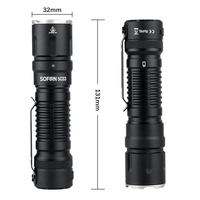 Senter Sofirn TM9K TAC Turbo Ready yang telah ditingkatkan, berkualitas tinggi, dengan baterai 21700 bawaan dan input USB C