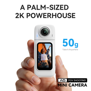 <span class=keywords><strong>Mini</strong></span> Cámara en Oferta, Pantalla IPS de 1.47 Pulgadas, Video 2720x1520, Batería de 600mAh, Cámara Portátil para Vlogs, Viajes y Acción - Product Image 6
