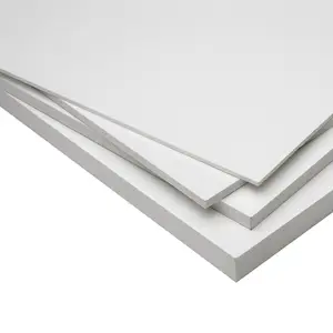 Panneau de mousse de PVC du prix de gros Forex 15mm pour la couleur blanche de panneau de Forex de matériaux de PVC de matériel de meubles 1220x2440mm