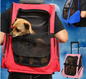 Rotolamento Zaino Da Viaggio Elemento Portante Dell'animale Domestico per Cani e Gatti - Product Image 6