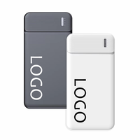 Penjualan laris 2025 Super ramping hadiah terbaik Power Bank 10000mah logo gratis untuk Bank daya pengisian cepat ponsel