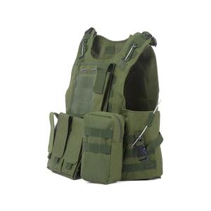 Chaleco Multifuncional de Camuflaje para Caza, Tiro y Pesca, Chaleco de Airsoft, Chaleco de Paintball, para Juegos al Aire Libre, Color Verde Caza - Product Image 2