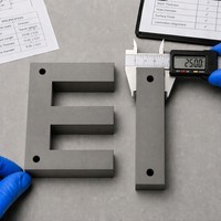 Tôle d'acier au silicium de qualité électrique EI pour la production de divers appareils électriques industriels