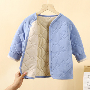 2024 di fabbrica collezione di abbigliamento invernale Unisex Cardigan intimo termico stampato formale stile per uomo e donna bambini - Product Image 6
