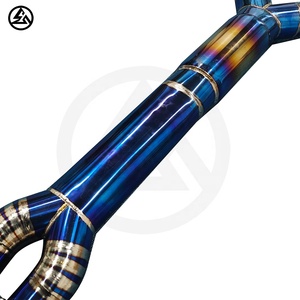 Nuevo Diseño CSZ Valvetronic, Sistema de Escape Catback de Titanio de Igual Longitud para <span class=keywords><strong>BMW</strong></span> X3M F97 X4M F98 S58 3.0T con Resonador - Product Image 4