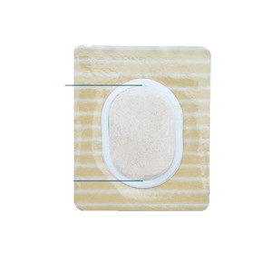 Patch transdermique en gel de silicone Honey Patch, forme ovale 10x12mm, pour enfants, hypoallergénique, respirant, facile à retirer - Product Image 1