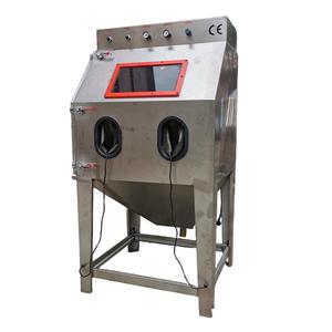 Máquina Manual de Sandblasting Húmedo con Bomba y Motor para Limpieza de Superficies Metálicas - Product Image 1