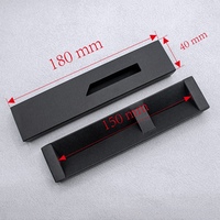 Cajas de Embalaje Rectangulares para Bolígrafos, Reutilizables, Personalizables, con Ventana, Diseño Plegable, Recubrimiento UV, Tendencia de Moda