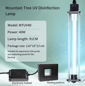 Lampu Sterilisasi UV Akuarium, Lampu Disinfeksi Ultraviolet Submersible untuk Kolam Ikan, Lampu Sterilisasi Kolam <span class=keywords><strong>Koi</strong></span> Luar Ruangan - Product Image 1