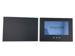 Folleto de vídeo digital de 7 pulgadas, pantalla LCD de gran capacidad, Material de papel, estilo musical para libro de vídeo promocional o regalo - Product Image 2