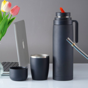 Juego de Termo de 1000ml y <span class=keywords><strong>Mate</strong></span> de 8oz, Kit de Termo y Taza de <span class=keywords><strong>Mate</strong></span> de Acero Inoxidable, Kit de Regalo de Termo y <span class=keywords><strong>Mate</strong></span>, Kit de Taza <span class=keywords><strong>Argentina</strong></span> - Product Image 1