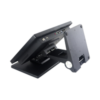 Terminal Punto de Venta Directo de Fábrica, Pantalla Táctil Capacitiva Dual de 15.6 Pulgadas, Caja Registradora con Pantalla para el Cliente, Sistema POS Todo en Uno