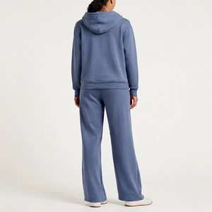 Sweat-shirt à capuche pour femme, 100% coton, surdimensionné, imprimé, pour le yoga, le jogging et les vêtements de sport décontractés - Product Image 2