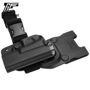 Gunflower Tactische Kydex Dij Pistool <span class=keywords><strong>Holster</strong></span> Set Been Plaat - Product Image 5