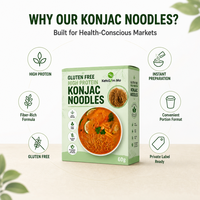 Wholesale High Protein Gluten-free High Fiber Konjac Instant Noodles Vegan Healthy Food Supplier